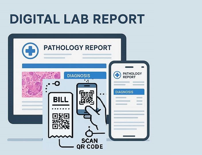 Mobile QR Pathology
